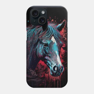 Horse Art 90s Style Phone Case