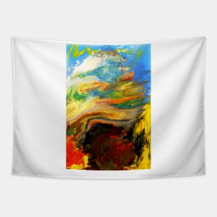 Abstraction game color Tapestry