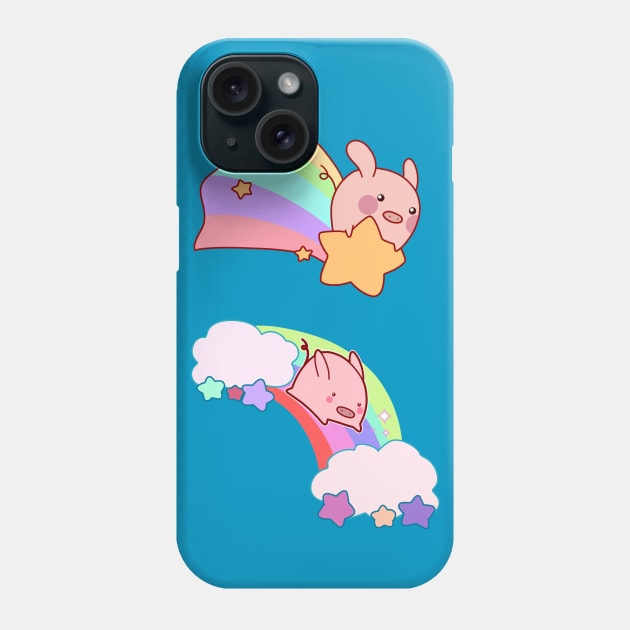 Rainbow Pigs Phone Case by saradaboru