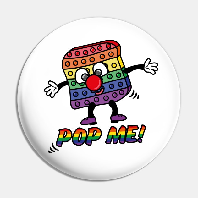 "Pop Me" Fidget Pin by HelenDesigns