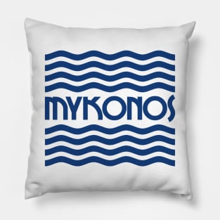 Mykonos, Greece Pillow