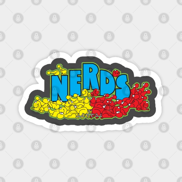 Nerds Candy Magnet by Chewbaccadoll