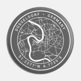 Dusseldorf Map Pin