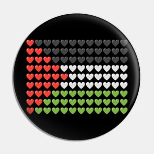 Love Palestine Pin