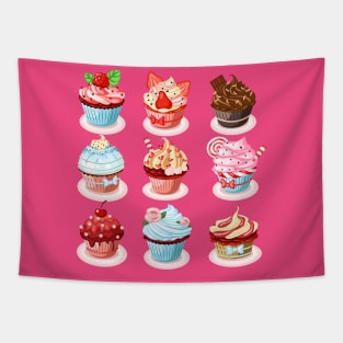 Cupcakes Tapestry