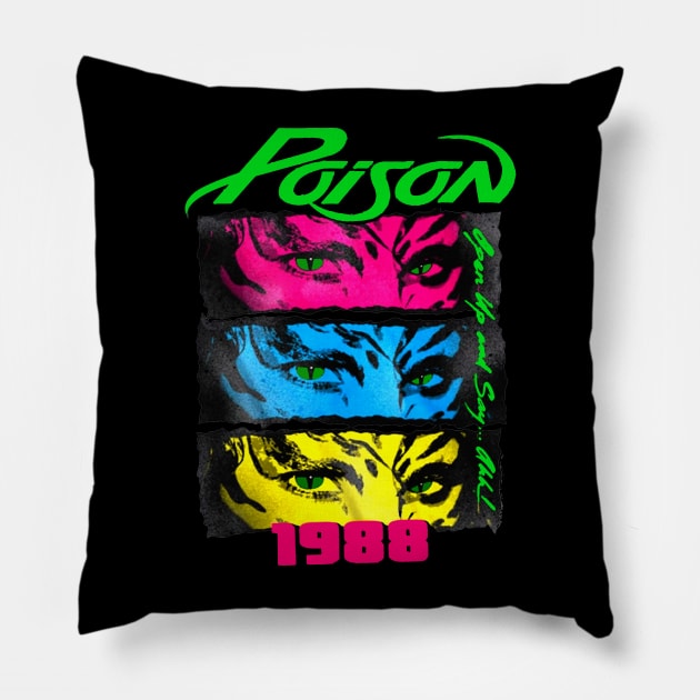 poison 88 Pillow by potato cast