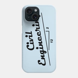 Civil Engineer Slope Phone Case