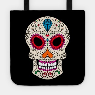 sugar head skull Tote