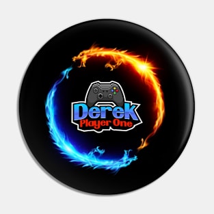 Derek Player One - On Fire Pin