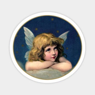 Vintage Christmas Angel Magnet