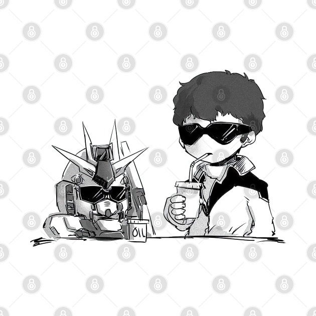 Gundam & Chill by GunDan