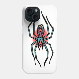 Neo Traditional Spider Phone Case