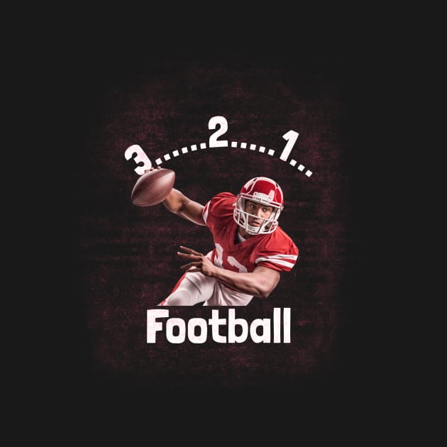 3...2...1...Football by LukePauloShirts