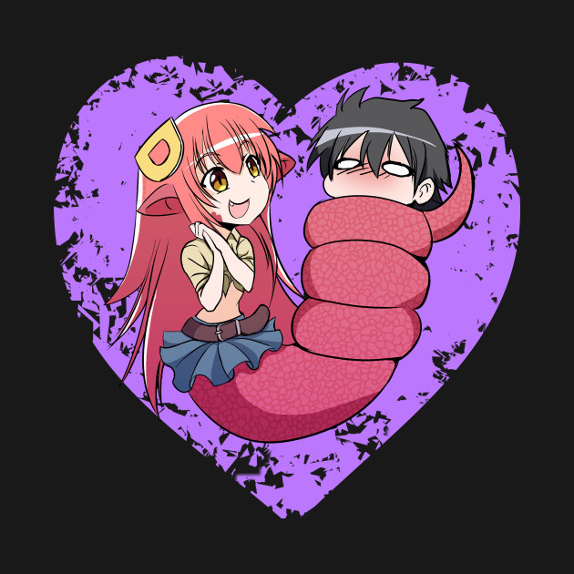 Musume monster - Mia _heart version - Musume Monster - T-Shirt | TeePublic