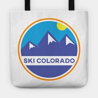 Ski Colorado Badge Tote