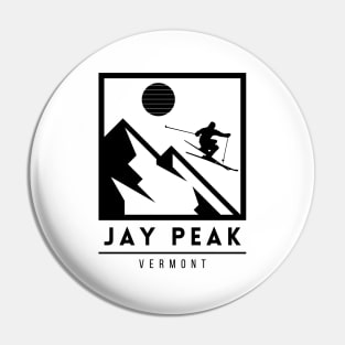 Jay Peak Vermont United States ski Pin