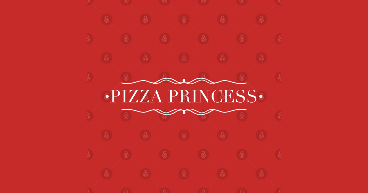 Pizza Princess Pizza Autocollant Teepublic Fr