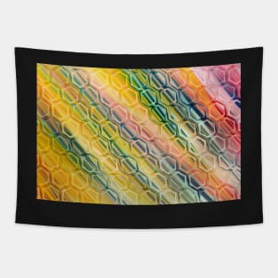 Fractal hexagons Tapestry