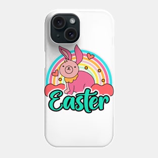 Easter Bunny Rainbow - Easter Day Phone Case