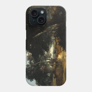 Forest of Fontainebleau by Jean-Baptiste-Camille Corot Phone Case