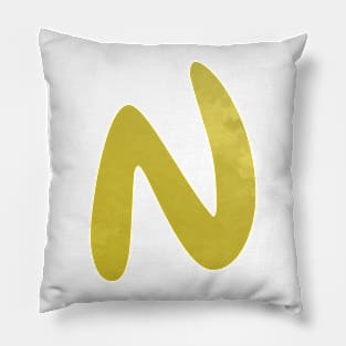 n Inspired Silhouette Pillow