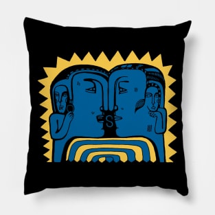 faces Pillow