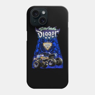 The Blue Fire Jam Phone Case