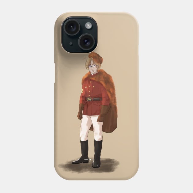 Historic Hetalia Canada Phone Case by Silentrebel