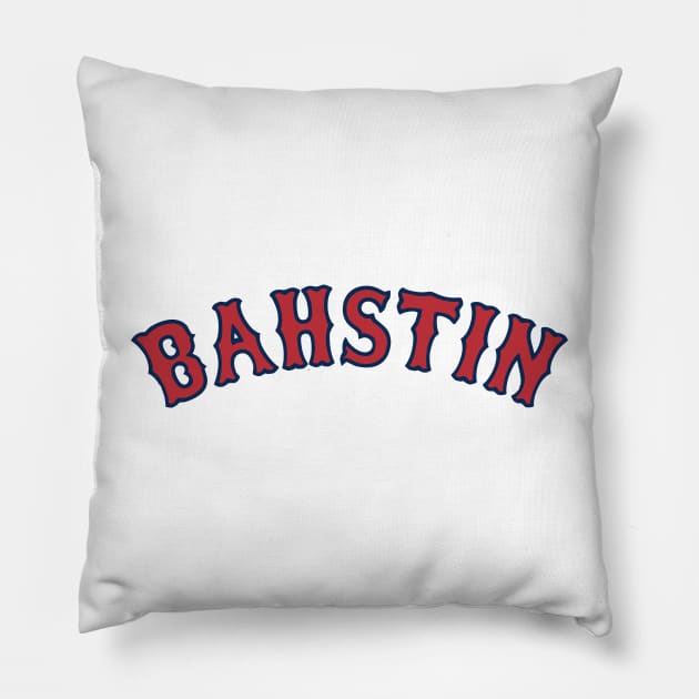 BAHSTIN - White 1 Pillow by KFig21