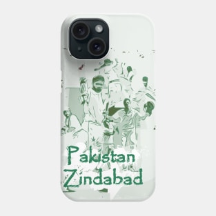 Pakistan Cricket Zindabad T20 Men In Green Phone Case