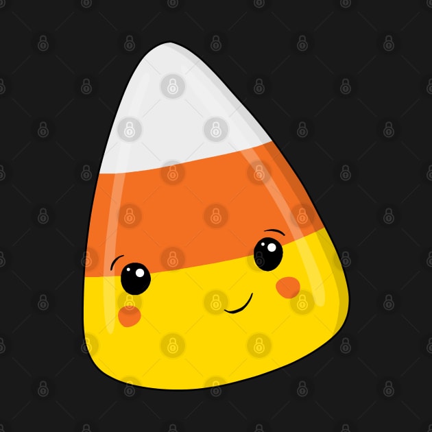 Cute Kawaii Candy Corn by valentinahramov