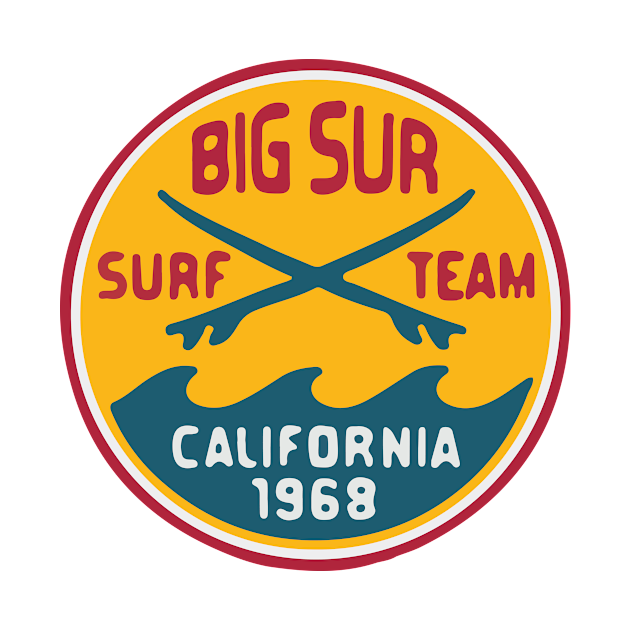 Disover Big Sur surf team - Big Sur - T-Shirt