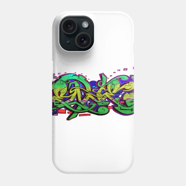 Graffiti Phone Case by trainwreck911