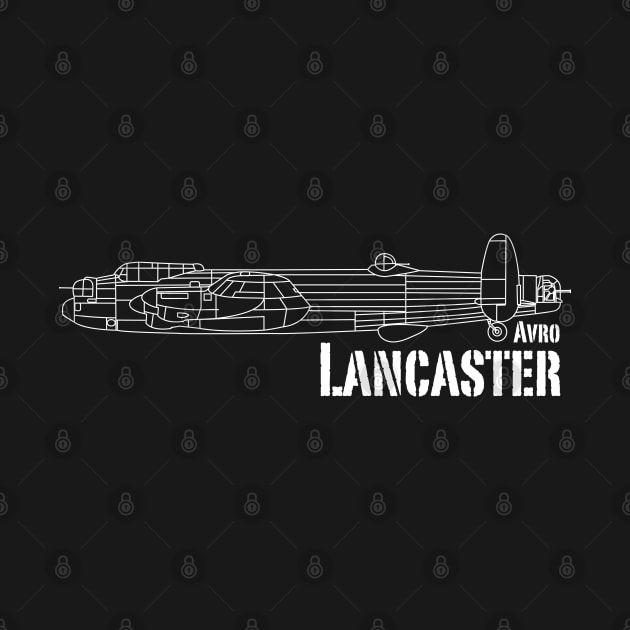 Avro Lancaster by BearCaveDesigns