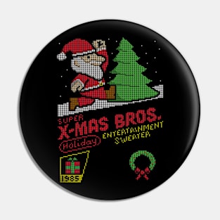 Super X-Mas Bros Pin