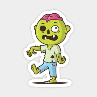 Funny Zombie Magnet