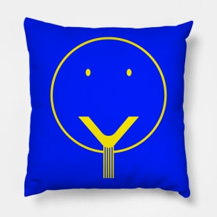 Yes face-Yellow. Pillow