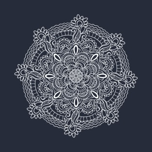 Round mandala design T-Shirt