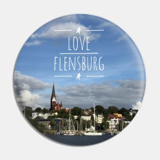 Love Flensburg Schleswig-Holstein Pin