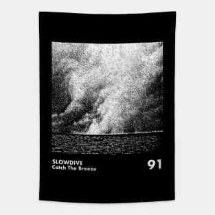 Slowdive / Minimalist Graphic Artwork Design Tapestry