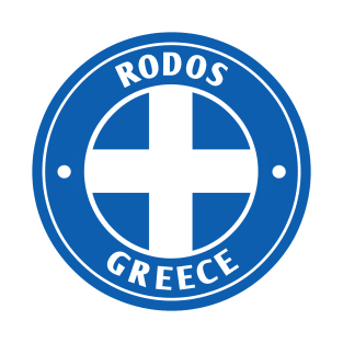 Rodos Greece Circular T-Shirt