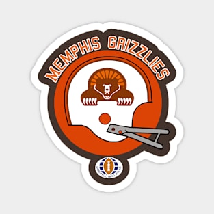 Memphis Grizzlies (Southmen) (World Football League) 1974-1975 Magnet