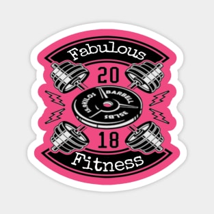 Fabulous Fitness Weights Magnet