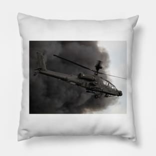 British Army Apache Helicopter Pillow