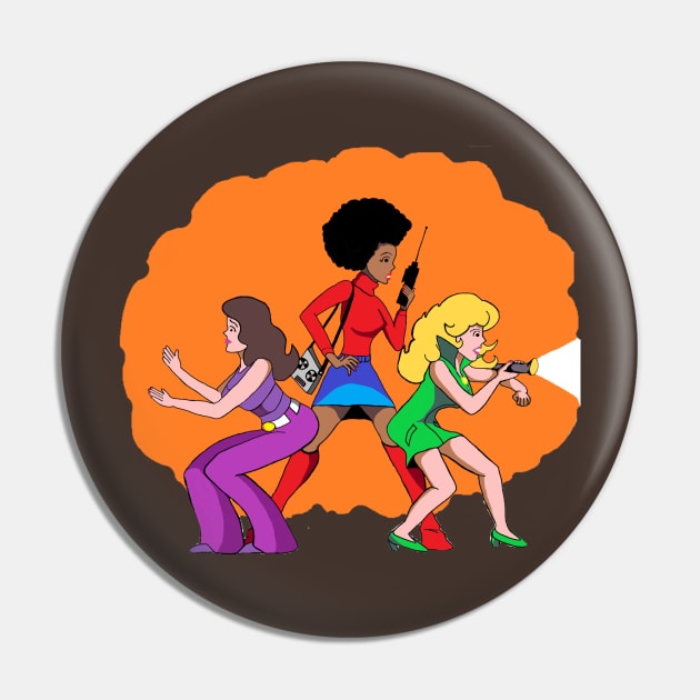 Cavey’s Angels Pin by cut2thechas