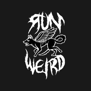 Run Weird - Flying Fox Squid Tail - Inverted T-Shirt