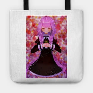 Hitotsuyanagi Yuri Anime Watercolor Tote