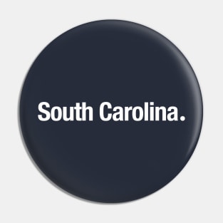 South Carolina. Pin