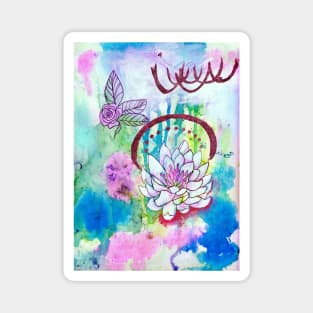 Lotus Dreams Magnet