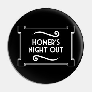 Night Out Pin